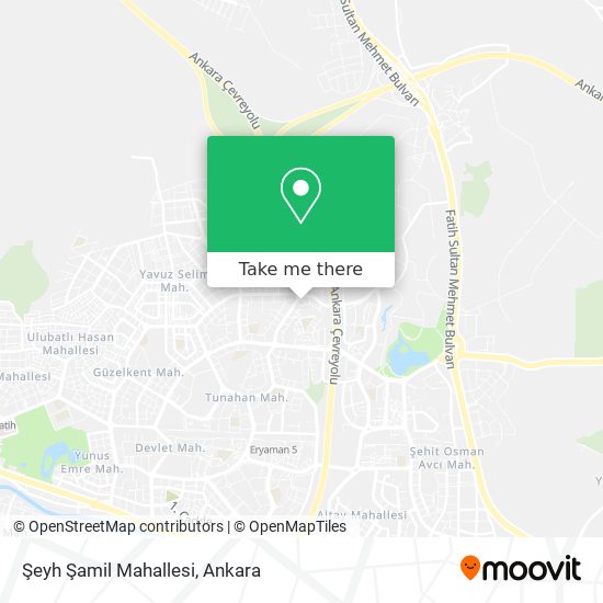 Şeyh Şamil Mahallesi map