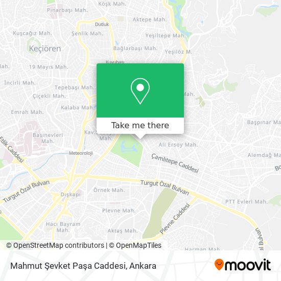 Mahmut Şevket Paşa Caddesi map