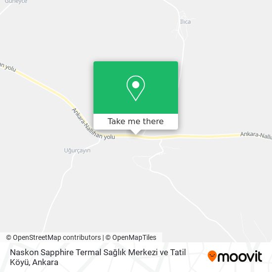 Naskon Sapphire Termal Sağlık Merkezi ve Tatil Köyü map