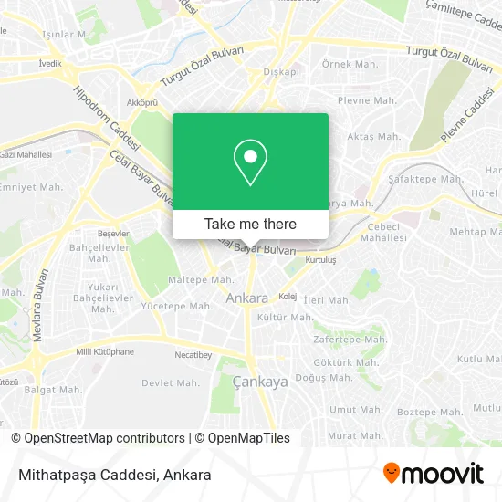 Mithatpaşa Caddesi map