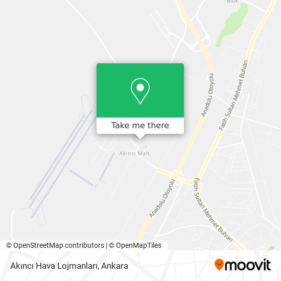 Akıncı Hava Lojmanları map