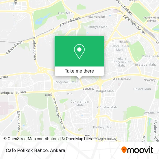 Cafe Polikek Bahce map