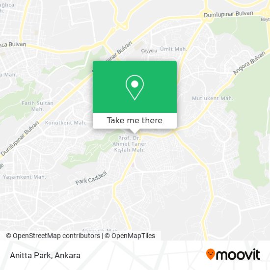 Anitta Park map
