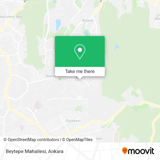 Beytepe Mahallesi map