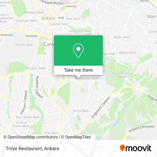 Trilye Restaurant map