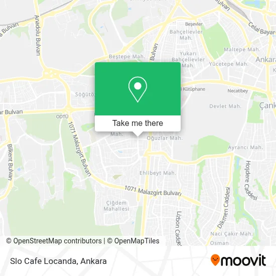 Slo Cafe Locanda map