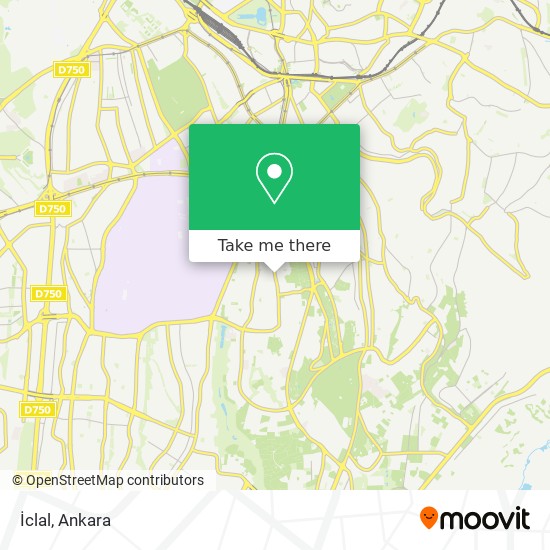 how to get to iclal in ankara by bus or subway