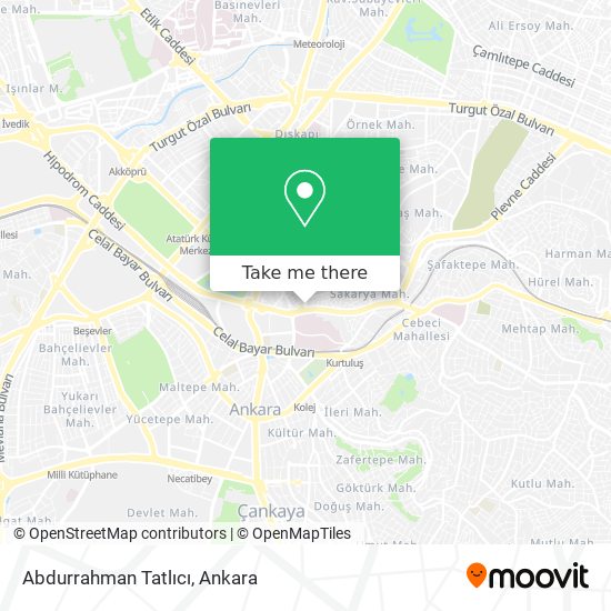 Abdurrahman Tatlıcı map
