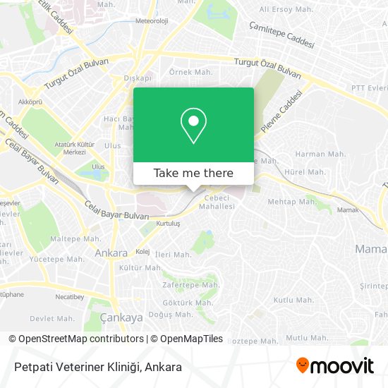 Petpati Veteriner Kliniği map