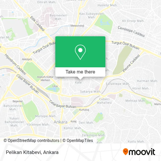 Pelikan Kitabevi map