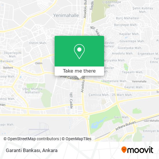 Garanti Bankası map