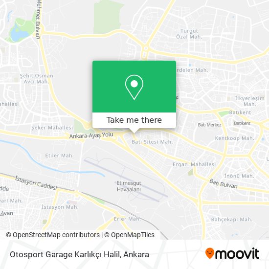 Otosport Garage Karlıkçı Halil map