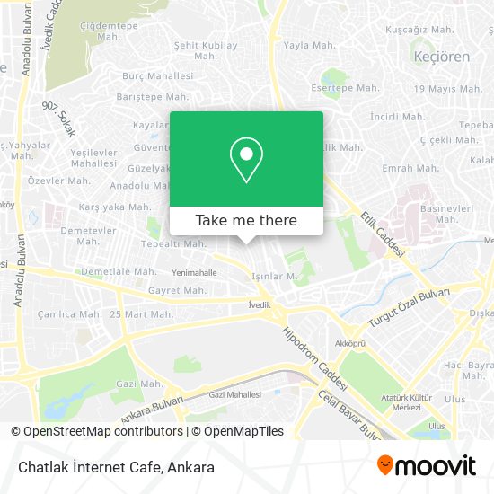 Chatlak İnternet Cafe map