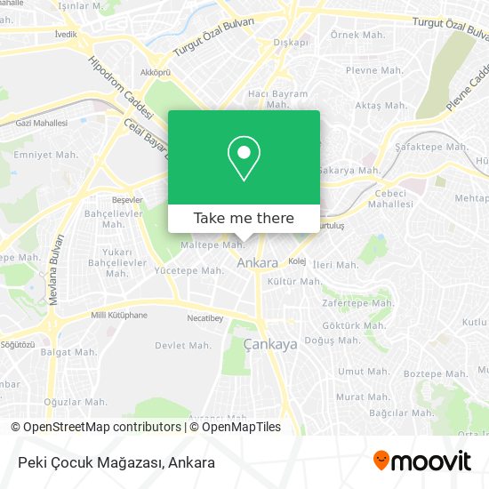 Peki Çocuk Mağazası map