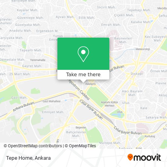 Tepe Home map