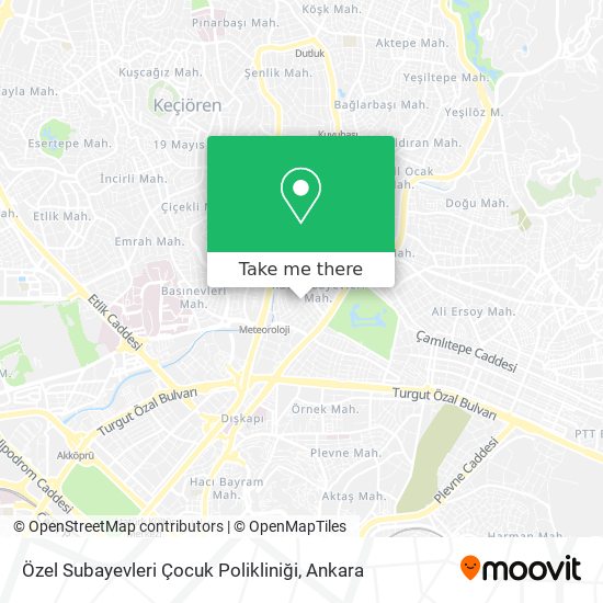Özel Subayevleri Çocuk Polikliniği map