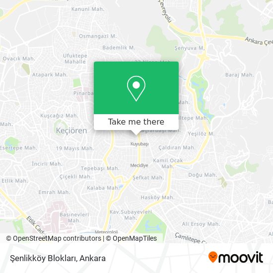 Şenlikköy Blokları map