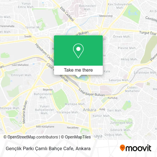 Gençlik Parkı Çamlı Bahçe Cafe map