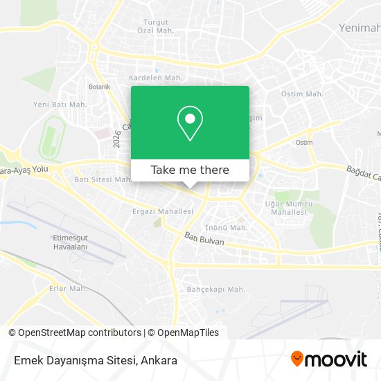 Emek Dayanışma Sitesi map