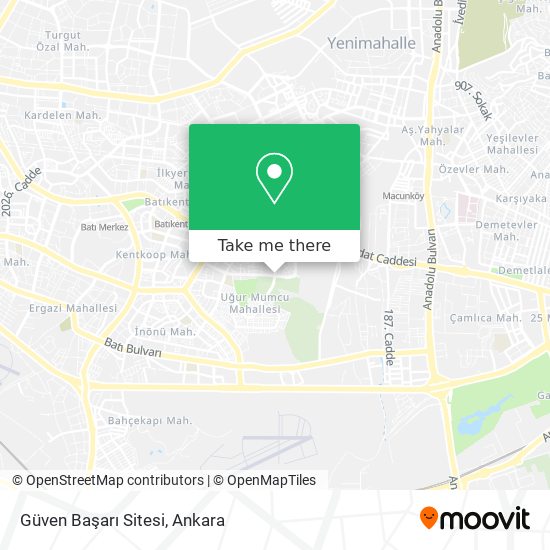 Güven Başarı Sitesi map