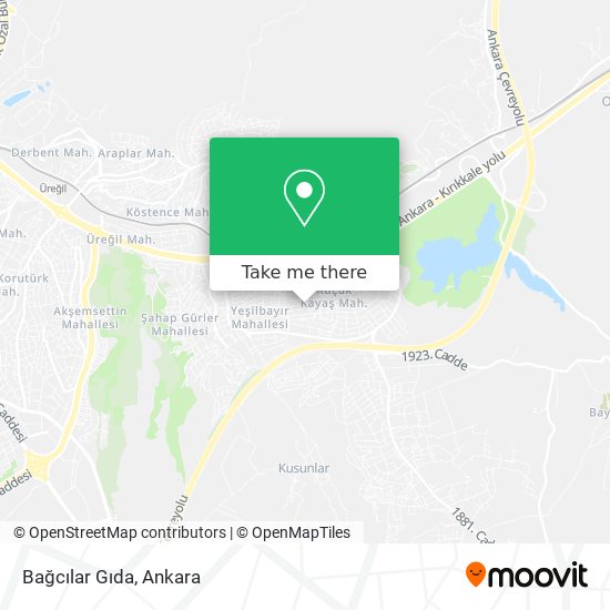 Bağcılar Gıda map