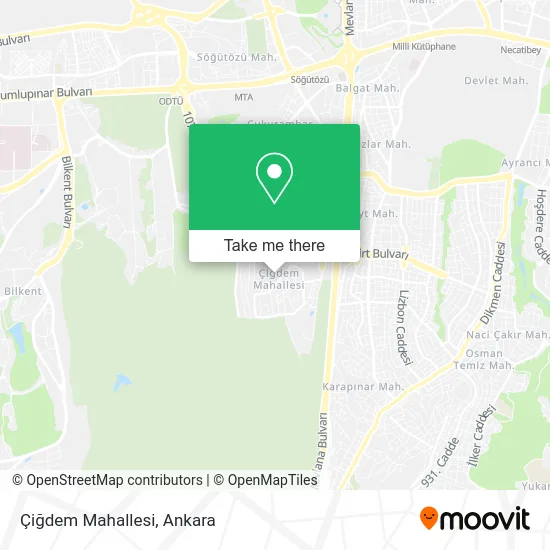 Çiğdem Mahallesi map