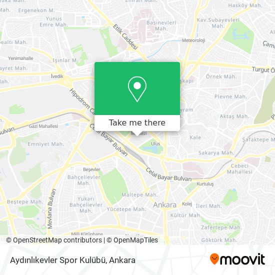Aydınlıkevler Spor Kulübü map