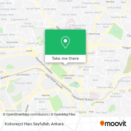 Kokoreçci Hacı Seyfullah map