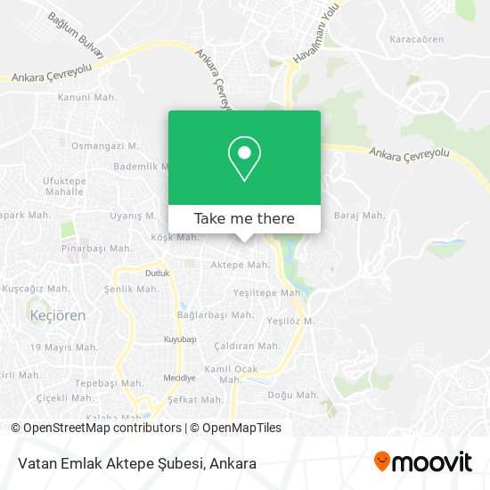 Vatan Emlak Aktepe Şubesi map