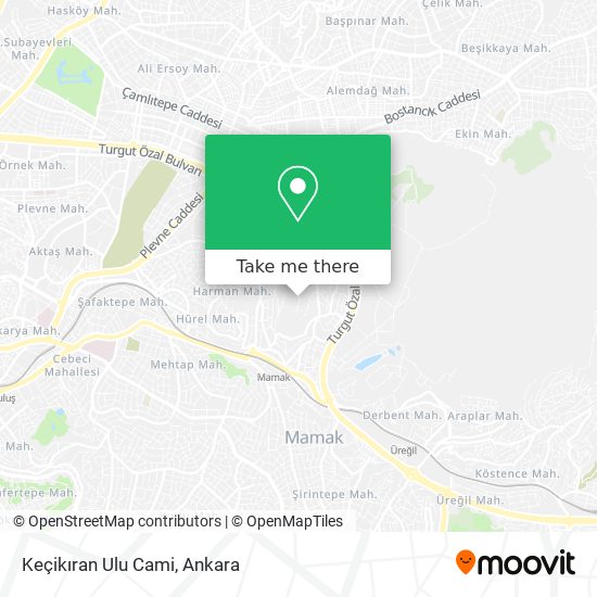Keçikıran Ulu Cami map