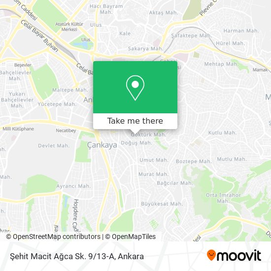 Şehit Macit Ağca Sk. 9/13-A map