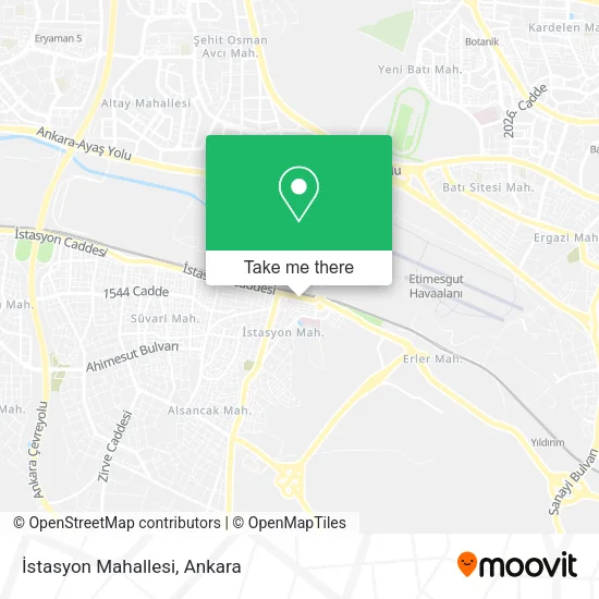 İstasyon Mahallesi map