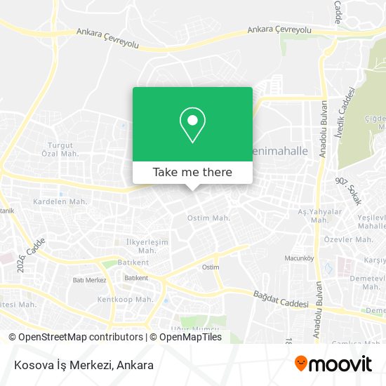 Kosova İş Merkezi map