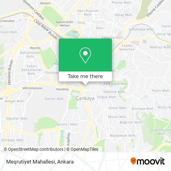 Meşrutiyet Mahallesi map