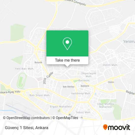 Güvenç 1 Sitesi map