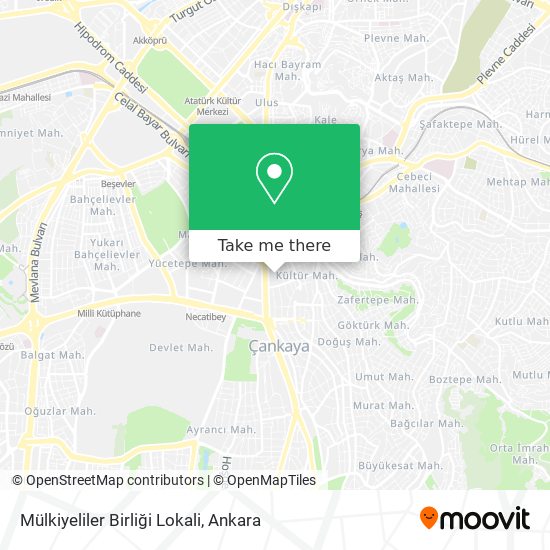 Mülkiyeliler Birliği Lokali map