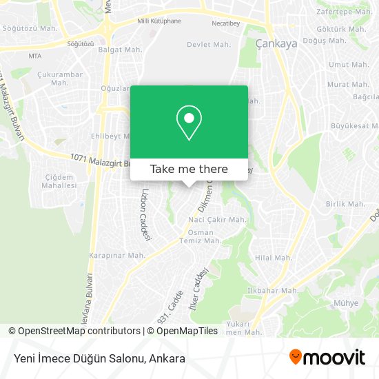 Yeni İmece Düğün Salonu map