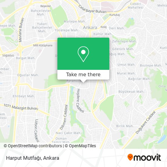 Harput Mutfağı map