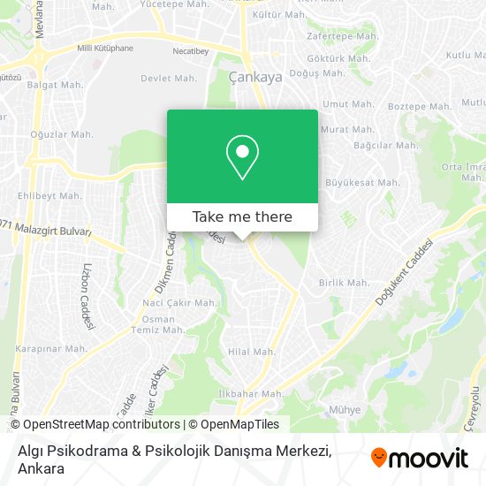 Algı Psikodrama & Psikolojik Danışma Merkezi map