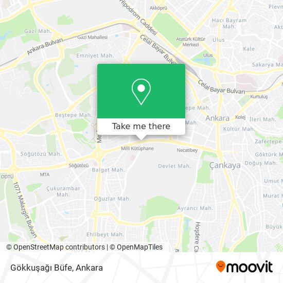 Gökkuşağı Büfe map