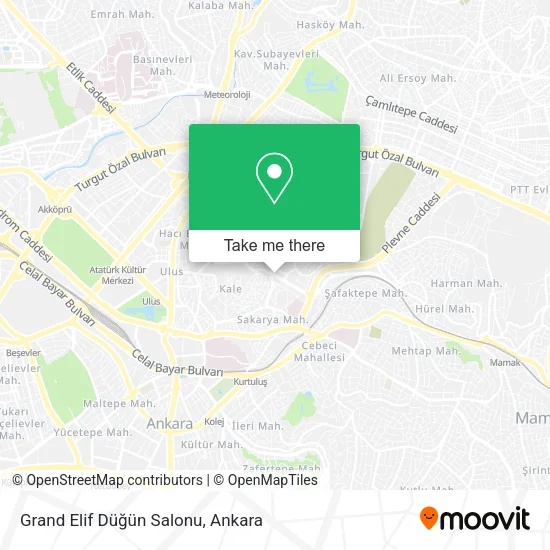 Grand Elif Düğün Salonu map