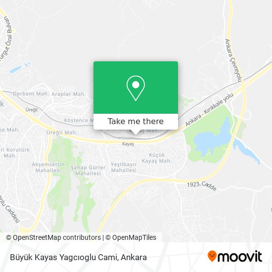 Büyük Kayas Yagcıoglu Cami map