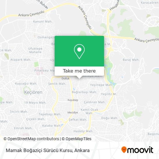 Mamak Boğaziçi Sürücü Kursu map