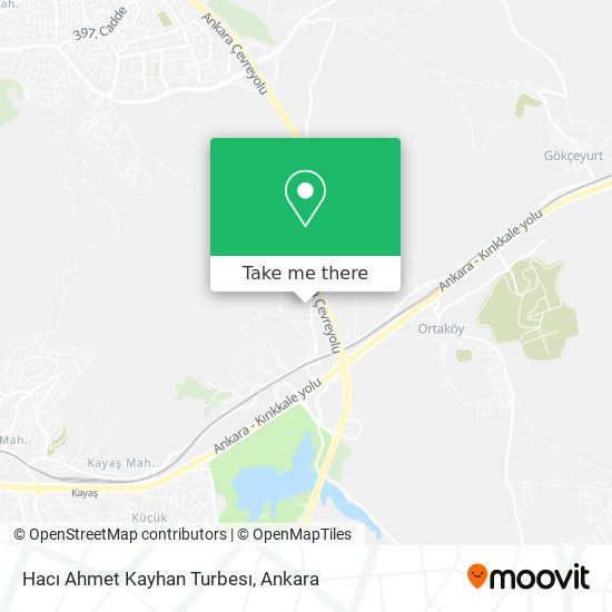 Hacı Ahmet Kayhan Turbesı map