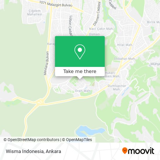 Wisma Indonesia map