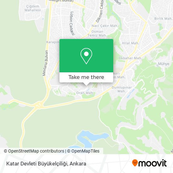 Katar Devleti Büyükelçiliği map
