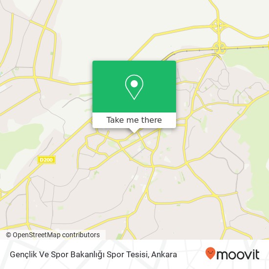 Gençlik Ve Spor Bakanlığı Spor Tesisi map