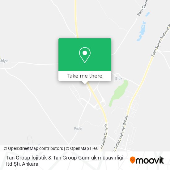 Tan Group lojistik & Tan Group Gümrük müşavirliği ltd Şti map