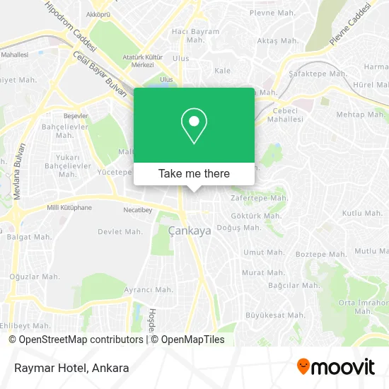 Raymar Hotel map