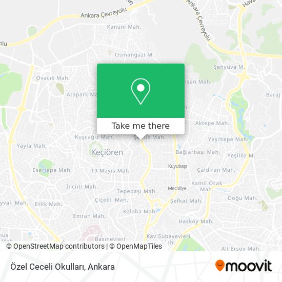 Özel Ceceli Okulları map